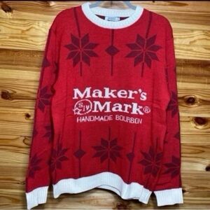 Makers mark s iv ugly Christmas Sweater NEW PROMO PIECE